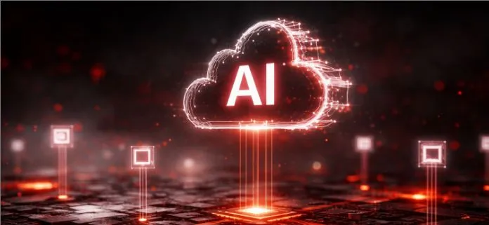 An AI cloud connected to operational systems