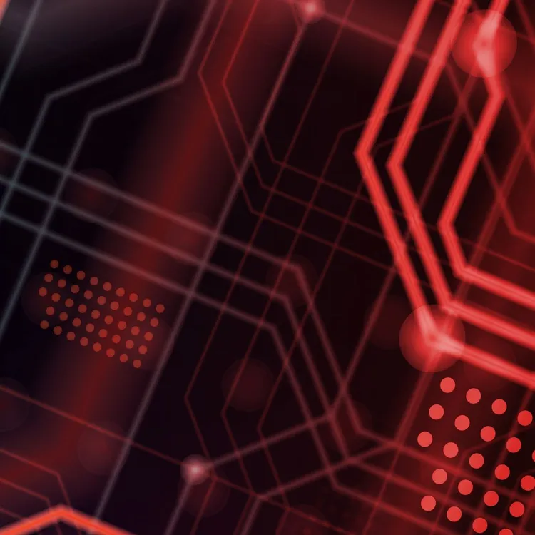 Abstract circuit board pattern